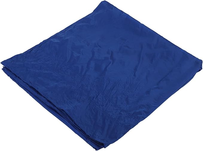 Portable Parachute Camping Hammock, Lightweight Outdoor Hammock with Aluminum Snap Hooks and Storage Bags, Compact Foldable Design for Hiking Backpacking Travel (Blue)