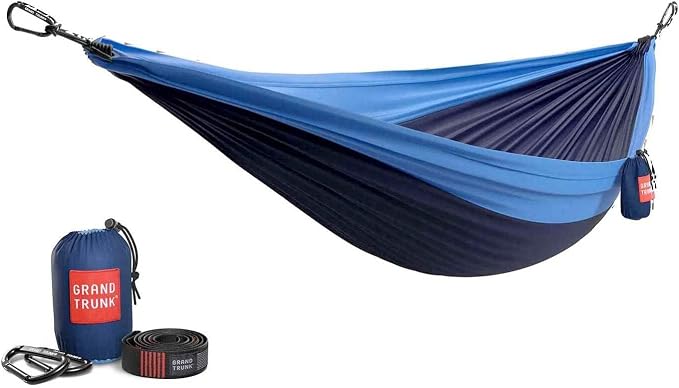 Grand Trunk Double Deluxe Hammock, 11 ft, 500 lb, Lightweight