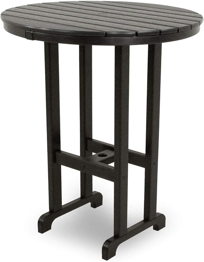 Ivy Terrace Classics Round 36" Bar Table White