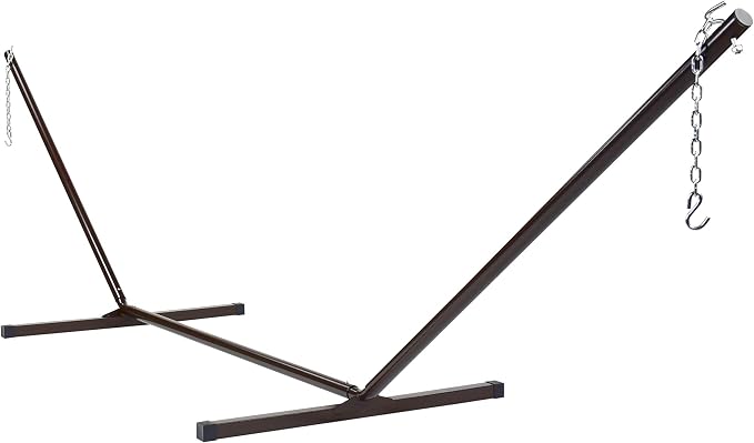 Island Escape Rope Hammock and Stand Set (Moacha Stand and Green Hammock)