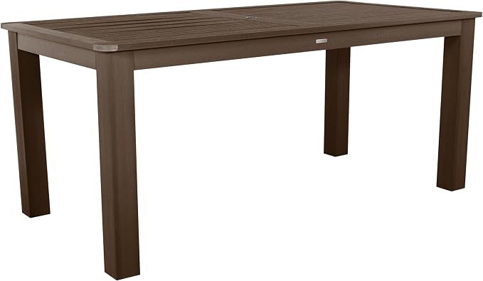 Highwood Rectangular Dining Table, Counter Height, Weathered Acorn
