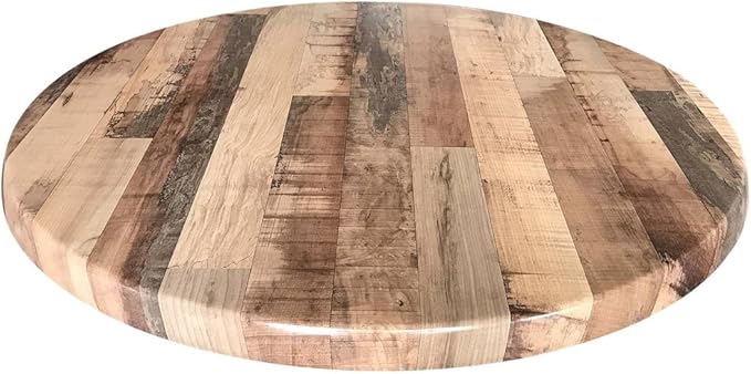 TableTop King OD36RRustic EnduroTop 36" Round Rustic Indoor/Outdoor Table Top