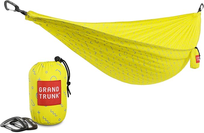 Grand Trunk TrunkTech Double Hammock, 11 ft, 500 lb, Lightweight, Eclipse