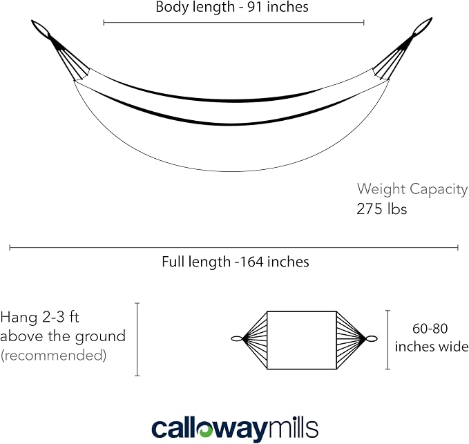 Calloway Mills Feather Touch Hammock