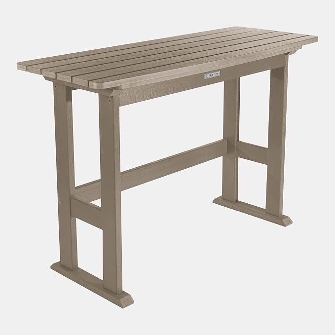 highwood Lehigh 3pc Counter Height Balcony Dining Set, Woodland Brown