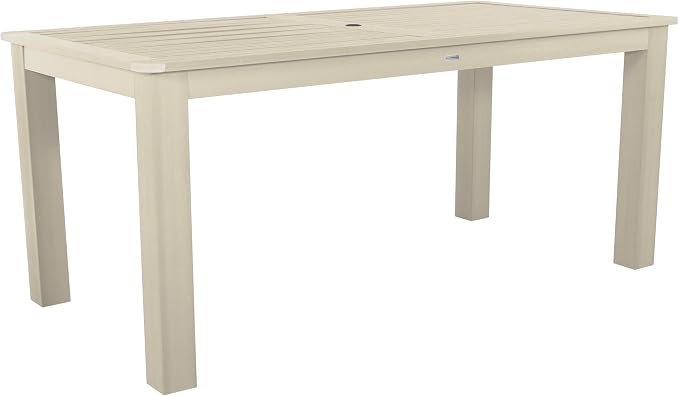 Highwood Rectangular Dining Table, Counter Height, Whitewash
