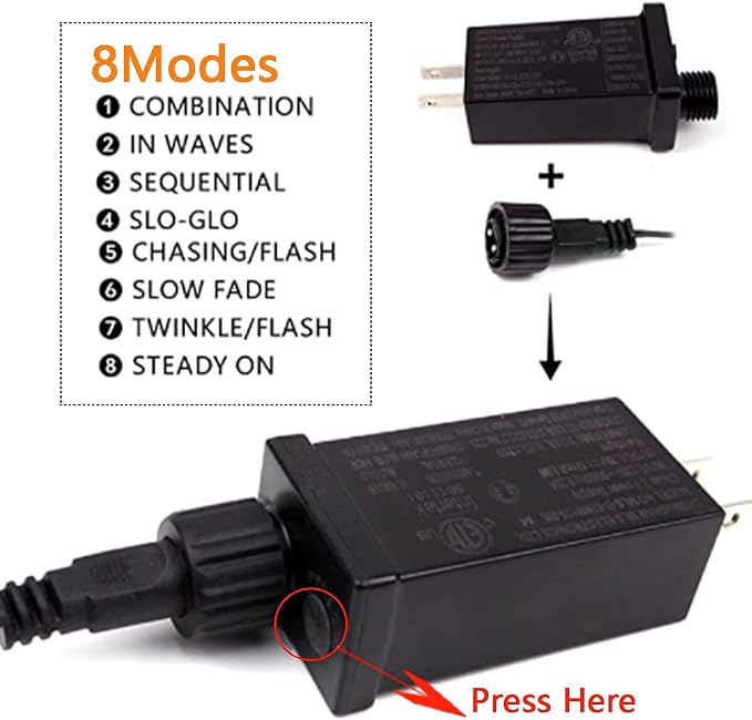 Purple Halloween Lights String Outdoor Plug In 78 FT 240 LED | 8 Modes, IP44 Waterproof, Black Wire Super Long Halloween Twinkle Light for Tree Pillar Party Fence Railing Horror Party