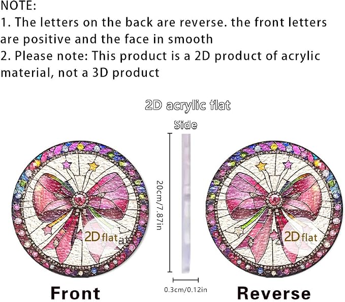 Acrylic Suncatcher Window Hanging, Pink Bow Sun Catcher Rainbow Indoor Window Decoration for Living Room Bedroom, Unique Gift for Mom Wife & Friends, 7.87 inches