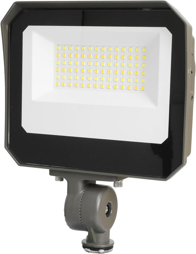 LED Flood Lights Outdoor 15/20/35W and 3000/4000/5000K Adjustable 3900Lm,Dusk-to-Dawn Sensor o Dawn Flood Light for Yard, Garage, Garden,UL Listed, Includes Knuckle Mount UL Listed