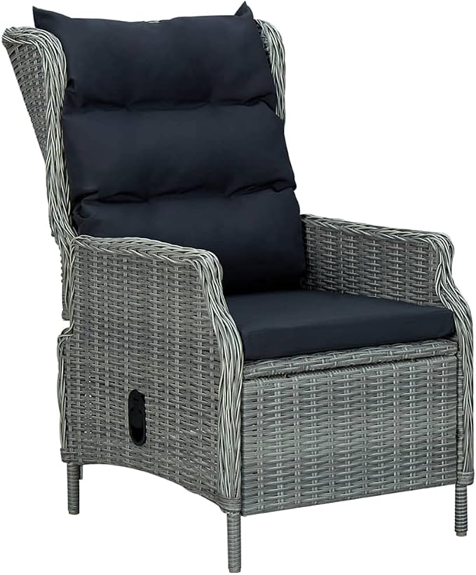 7 Piece Patio Dining Set,Outdoor Dining Chairs,Patio Lounge Set,Outdoor Patio Furniture,Porch Furniture,Deck Casual Furniture,Outdoor Seating,for Porch,Garden,Backyard, Light Gray