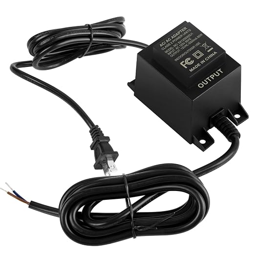 Low-Voltage Landscape Transformer, 60W 5A, converts 110V-120V AC to 12V AC. Landscape Lighting Transformer for Outdoor Lighting, Landscape Lighting, Swimming Pool Lights, LED Lights, Water Pumps, etc