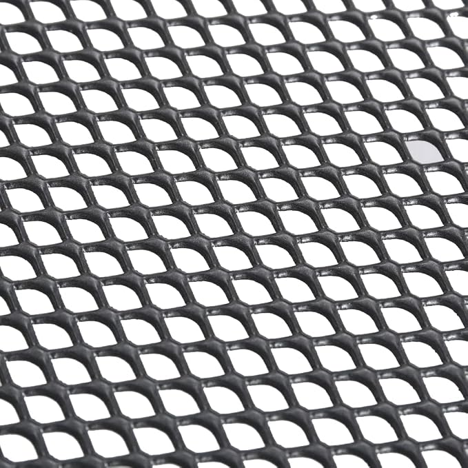 Folding Mesh Table,Square Table,Picnic Table,Picnic Table,Bistro Table,Card Table,Balcony Table,for Porch Deck Garden Backyard,31.5"x31.5"x28.3" Steel Anthracite