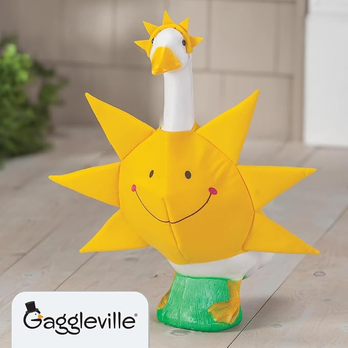 Gaggleville Sun Goose Outfit, Fits Large 23" H Statue, by Fox Valley | Traders