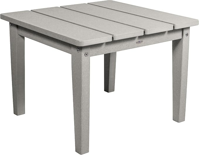 Adirondack Large Side Table, Cove Gray
