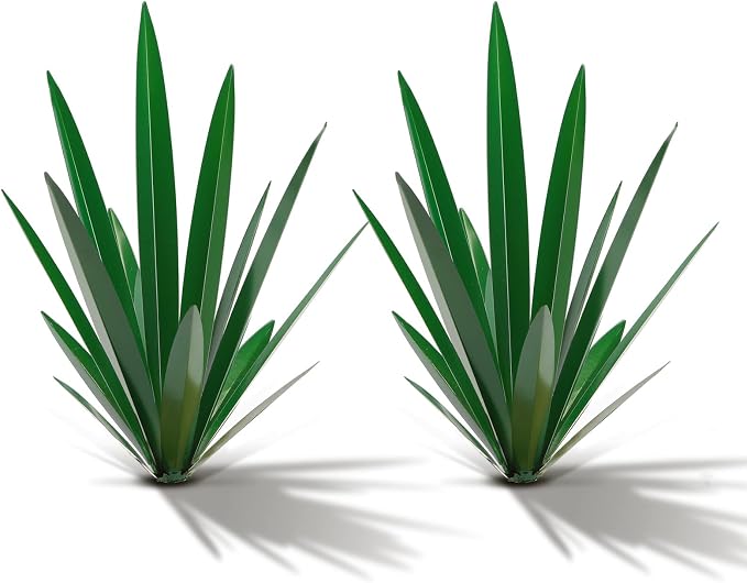 Homight Metal Tequila Country Sculpture DIY Tequila Plant Home Decor Country Tequila Garden Ornament Indooutdoor Statuette Patio Lawn Patio Stake Decoration Gift to The Garden