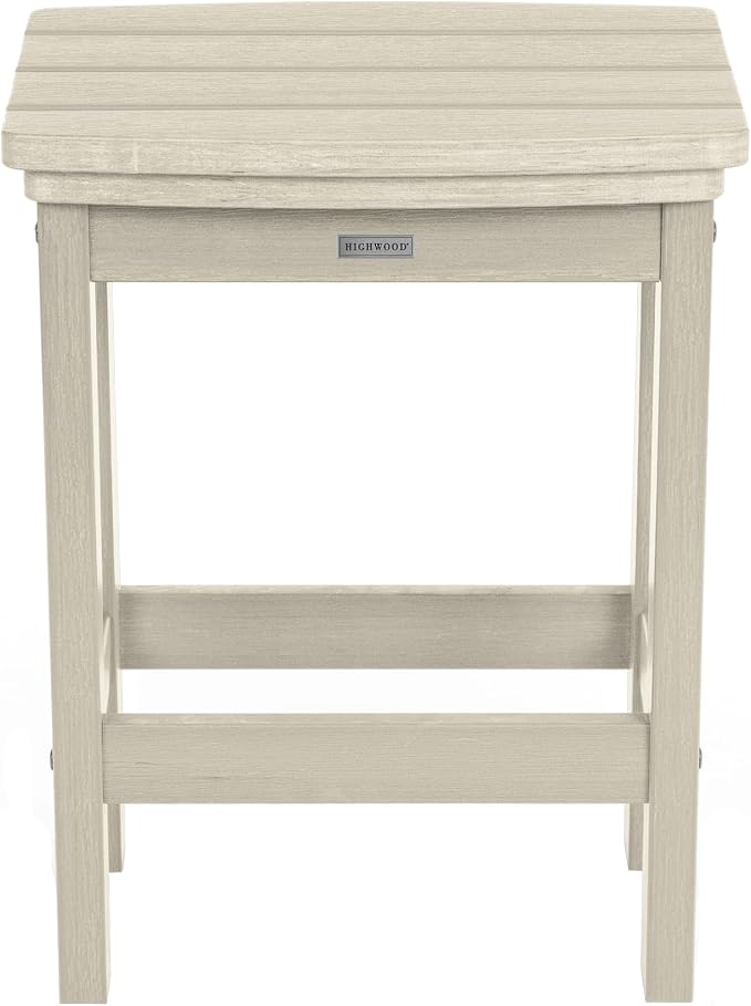 Highwood Lehigh 6pc Counter Height Balcony Dining Set, Whitewash