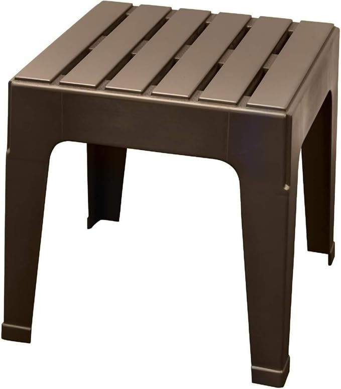 Adams MFG Patio FURN 8090-60-3731 Big Easy Brown Stack Table