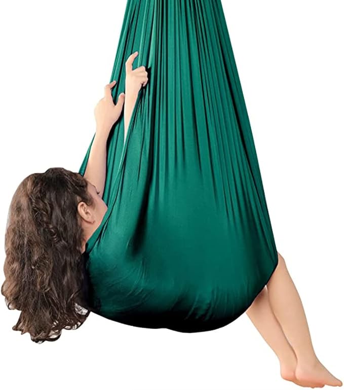 Indoor Swing, Therapy Swing Snuggle Cuddle Hammock with Special Needs for Kids and Adults Sensory Disorders, ADHD, Autism, Anxiety, Sensory Integration
