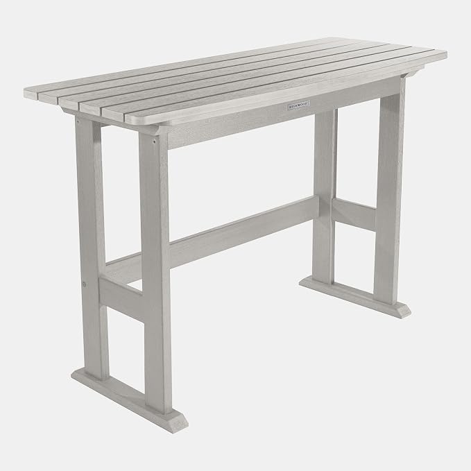 Highwood Lehigh Counter Height Balcony Table, Harbor Gray