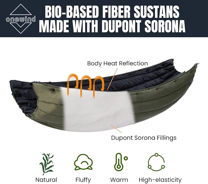 onewind Windproof Camping Hammock Underquilt Protective Cover