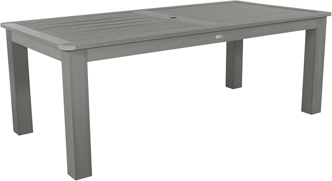 Highwood Rectangular Dining Table, Height, Coastal Teak