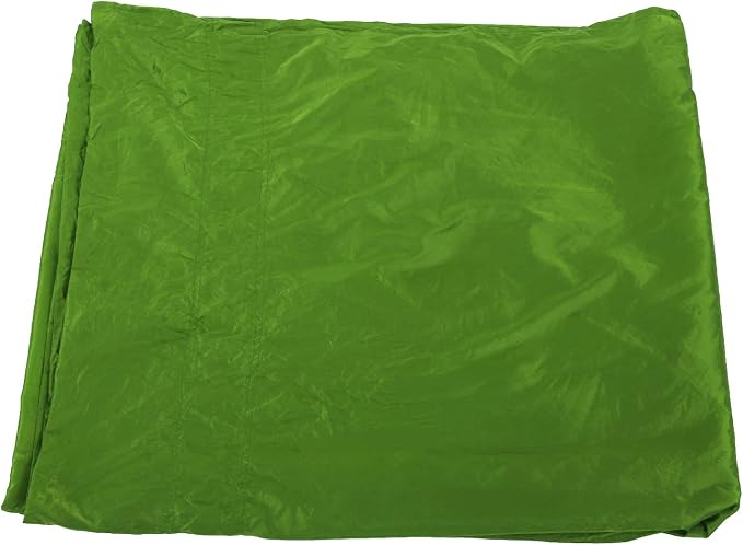 Portable Parachute Camping Hammock, Lightweight Outdoor Hammock with Aluminum Snap Hooks and Storage Bag, Compact Foldable Hammock for Hiking Travel Picnics (Grass Green)
