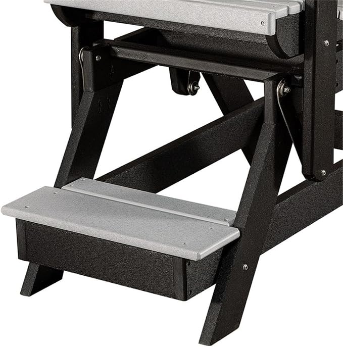 OS Home and Office 516LGB-K Double Balcony Height Glider with Center Table