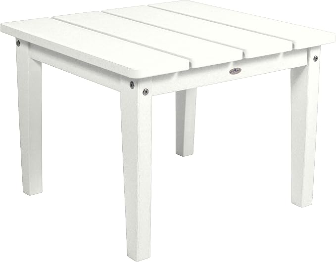 Adirondack Large Side Table, Coconut White