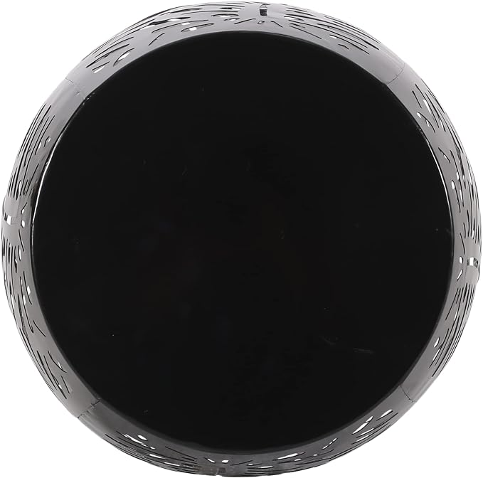 Christopher Knight Home Satterlee Outdoor Side Tables - Black