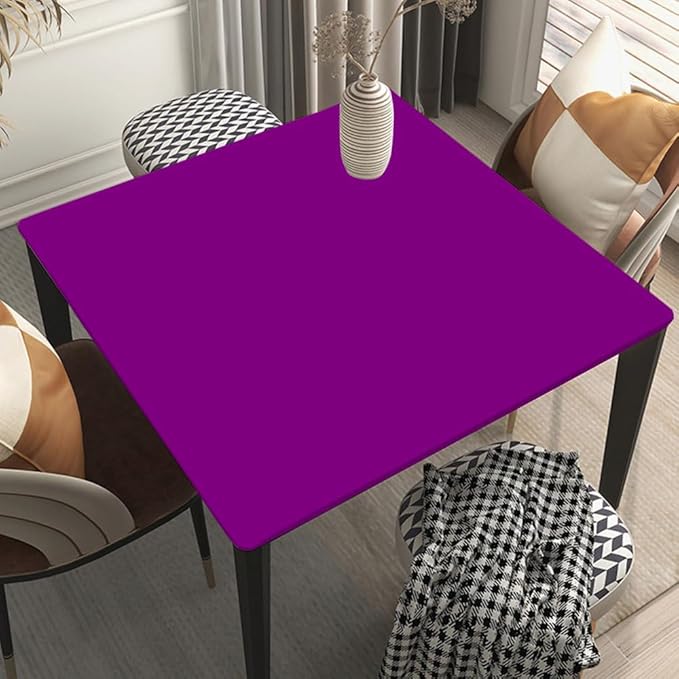 Stretch Picnic Tablecloth Suit for 48"x48" Table Color01 Outdoor Table Covers for Dining Kitchen Home Party Style159