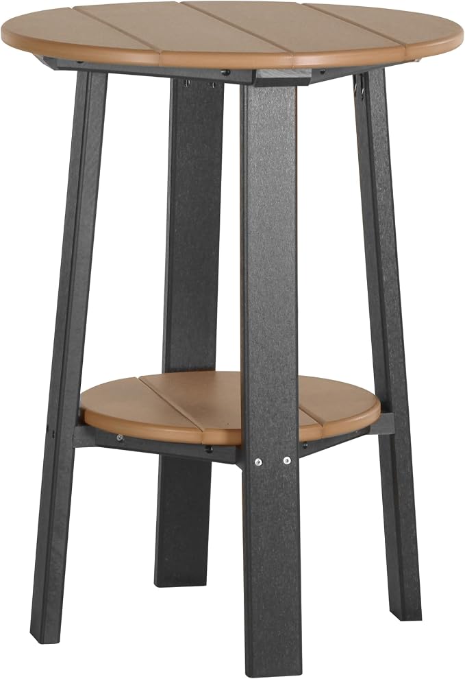 LuxCraft Deluxe End Table 28" Cedar/Black