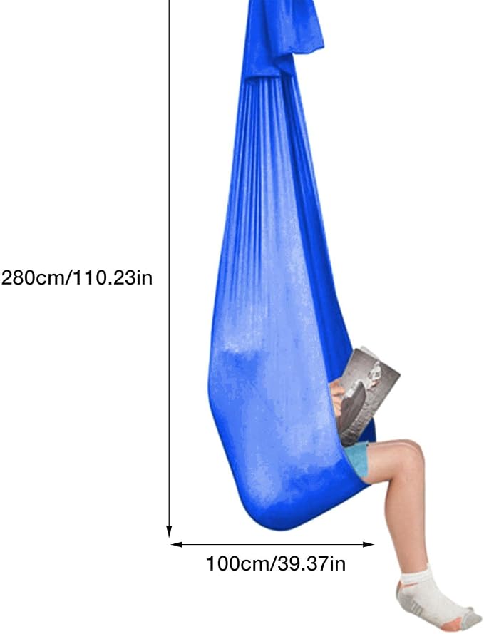 Shakven Extra Sturdy Sensory Swing for Kids | Super Cuddle Indoor Swing,Ther apy Swing Hammock for Child & Adult with Au tism, ADHD, Aspergers, Sensory Integration