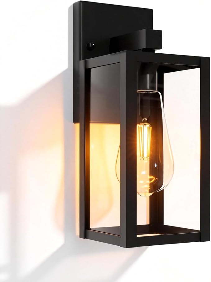 Outdoor Wall Light Fixtures Anti-Rust Porch Lights Outdoor Waterproof Exterior Lighting Fixtures Front Door Wall Lantern for House