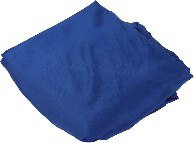 Portable Parachute Camping Hammock, Lightweight Outdoor Hammock with Aluminum Snap Hooks and Storage Bag, Compact Foldable Hammock for Hiking Travel Picnics (Blue)