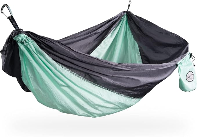 MISSION Boat Hammock for Wake Tower, Portable Hammock with Adjustable Nylon Straps and Carabiners, Outdoor Hammock Hanging Seat for Lake Days and Relaxing on Board (Teal Dream)
