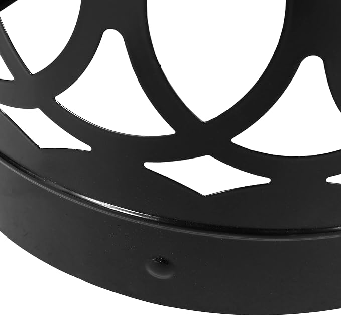 Christopher Knight Home Mellie Outdoor Side Tables - Black (Set of 2)
