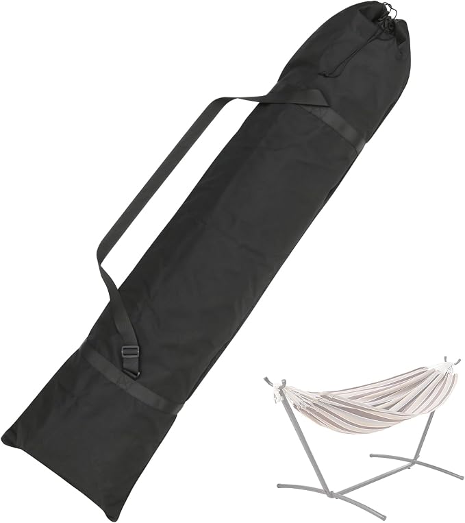 Cosmos Hammock Carrying Bag Heavy Duty Hammock Storage Bag Portable Steel Stand Cover Oversized Outdoor Patio Umbrella Organizer Replacement Bag with Adjustable Shoulder Strap, 66.5"L x 16.5''W