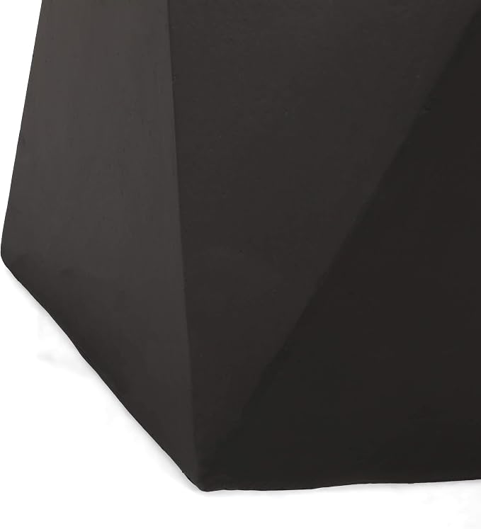 Christopher Knight Home Daria Outdoor Side Table, Matte Black