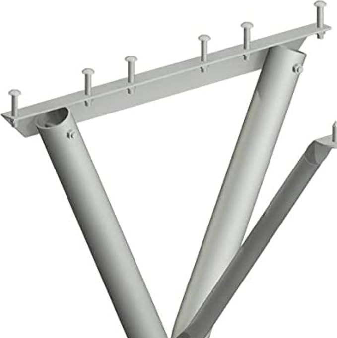 Pilot Rock 6 Pack Outdoor Steel Non Tip Picnic Table Leg Kits for 6' or 8' Planks (Frames Only)