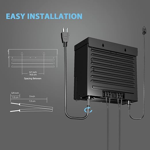 Low Voltage Transformer 600W Landscape Lighting Power Pack with Timer Photo Eye for Outdoor Lights 120V AC to 12V AC 9111-60001-01A
