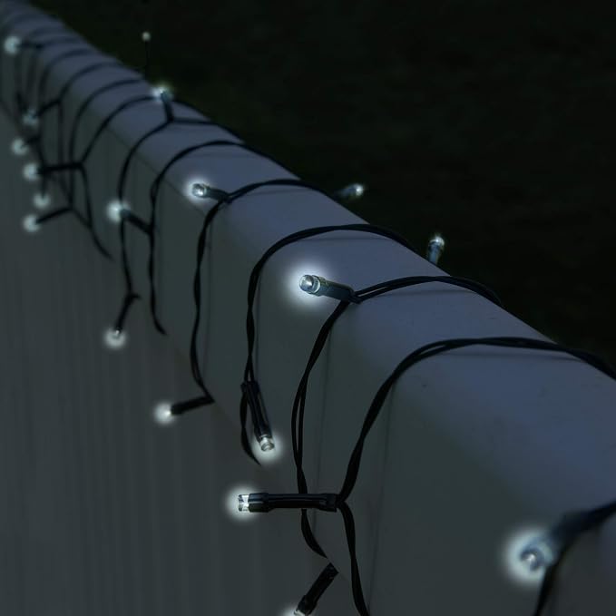 Pure Garden 2-Pack Solar Powered LED String Lights