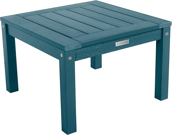 Highwood AD-DSST1-NBE Adirondack Side Table, Nantucket Blue