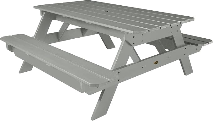 Sequoia Professional Commercial Grade National Picnic Table, Coastal Teak