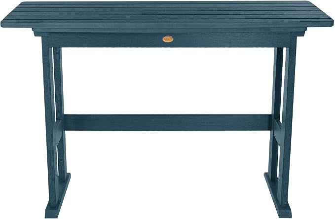 Highwood Lehigh Counter Height Balcony Table, Weathered Acorn