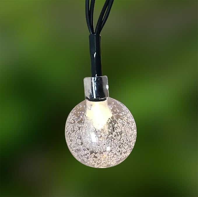 Ideaworks Solar LED Globe String Lights (50 LED Lights)
