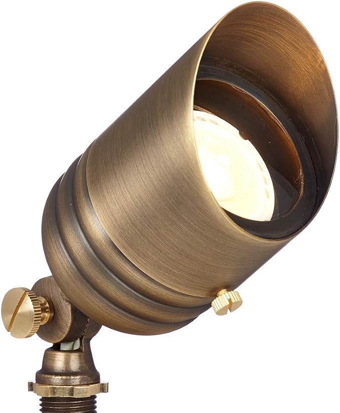VOLT 12V LED Landscape Lighting Kit (6 Spotlights, 2 Path Lights), Bronze | Solid Brass, 150W Low Voltage Transformer, Ideal for House Yard Outdoor Pathway Walkway Garden Driveway or Patio