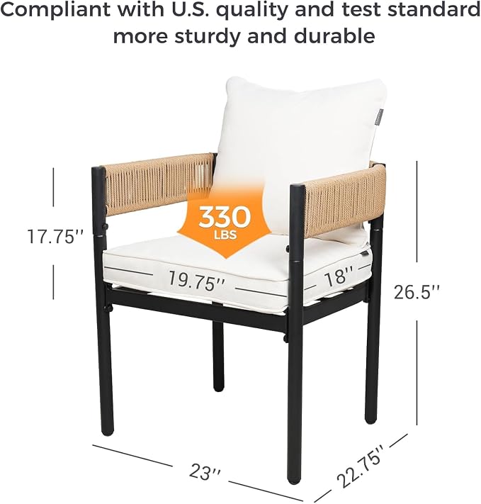 Grand patio 9-Piece Expandable Table Dining Set for 6 to 10, Aluminum Outdoor Dining Table with Glass Tabletop, Metal Woven Wicker Fixed Patio Chairs with Cushions for Yard, Poolside, Deck (Natural)