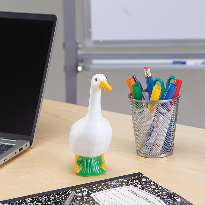 Fox Valley Traders Gaggleville Desktop Goose 7" H Statue | Desktop, Plastic