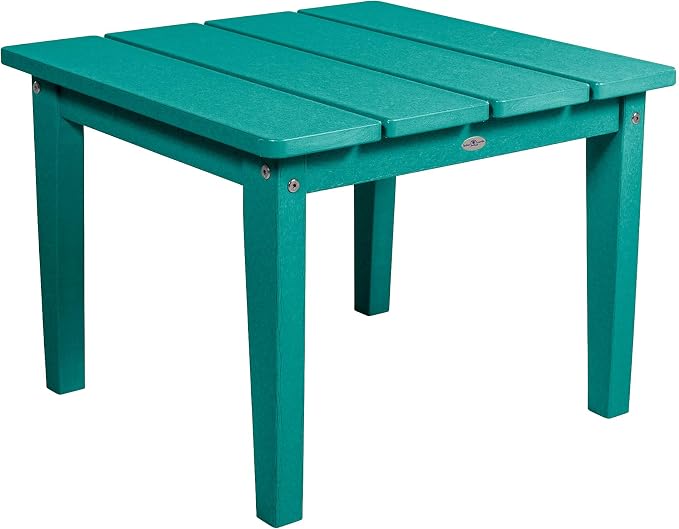 Adirondack Large Side Table, Seaglass Blue