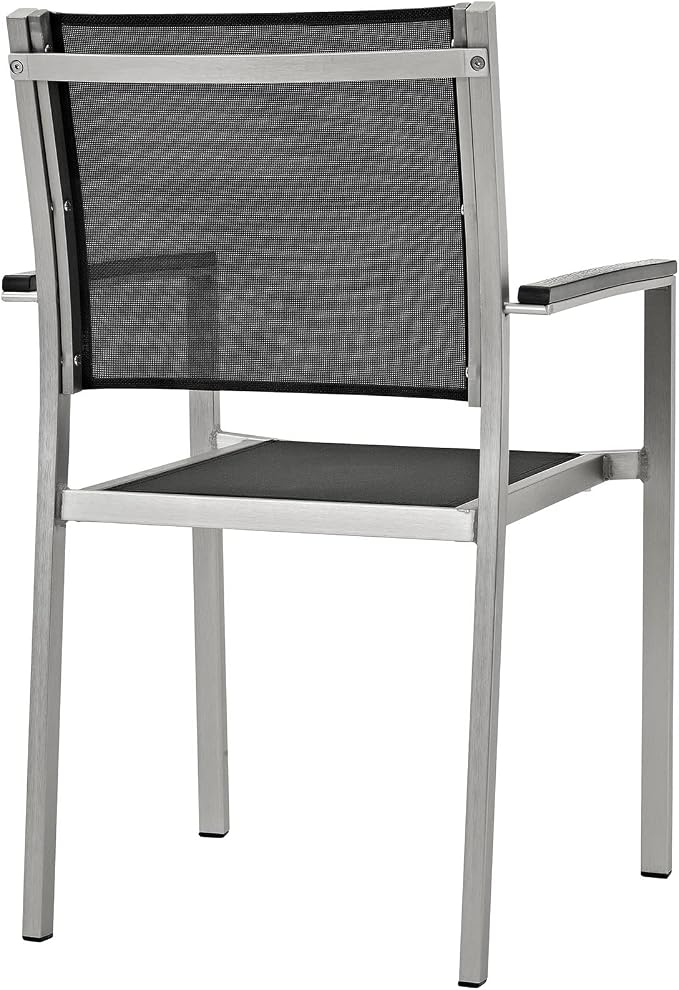 Shore 7 Piece Outdoor Patio Aluminum Dining Set